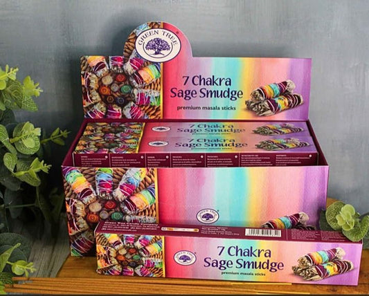 7 Chakra Sage Smudge Incense