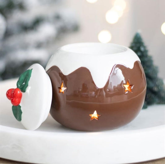 Christmas Pudding Wax Melt Burner