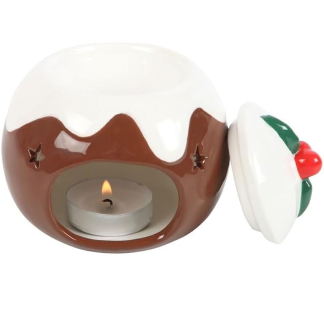 Christmas Pudding Wax Melt Burner