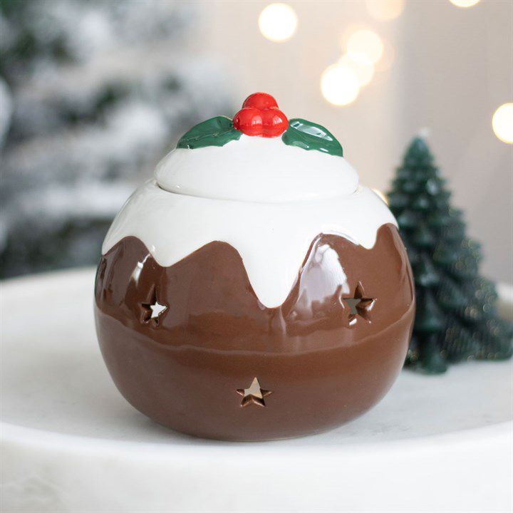 Christmas Pudding Wax Melt Burner